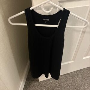 Splits59 black tank top New with tags large
